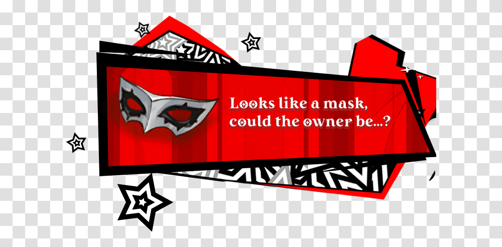 Persona 5 Collaboration Teased Afk Arena Joker Mask, Text, Symbol, Graphics, Art Transparent Png