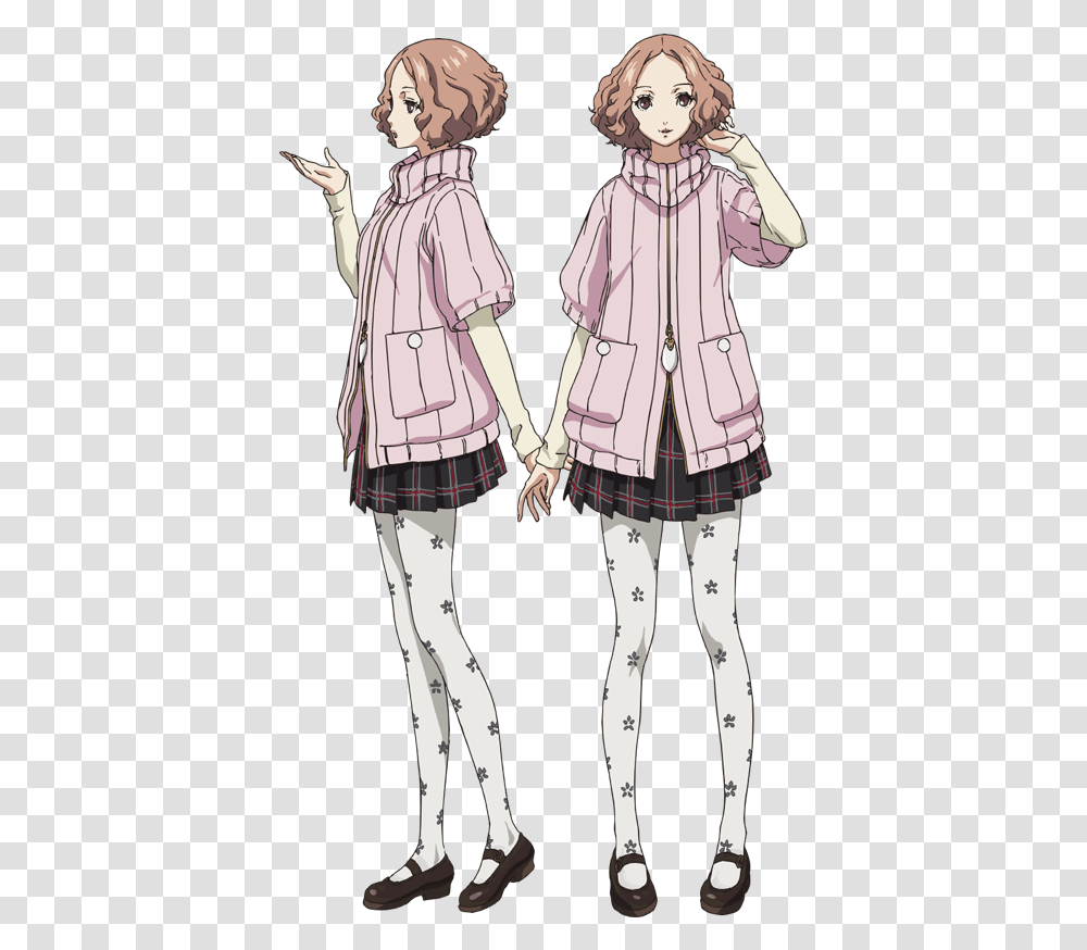 Persona 5 Danganronpa Sprites, Pants, Female, Tights Transparent Png