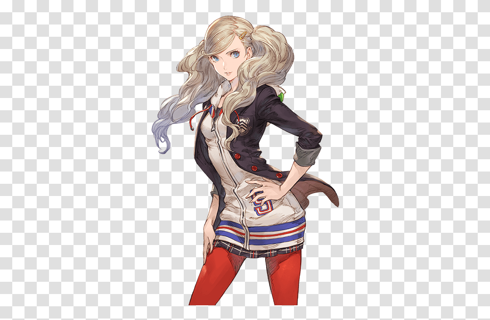 Persona 5 Joker Persona Central's Tweet Persona 5 Ann Persona 5, Clothing, Apparel, Human, Book Transparent Png