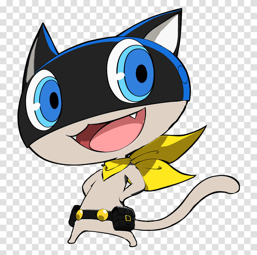 Persona 5 Morgana Avatar, Label Transparent Png