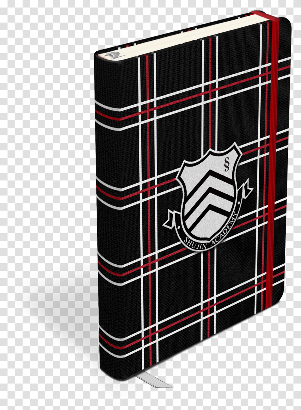 Persona 5 Notebook Filled With Concept Art Persona 5 Notebook, Clothing, Apparel, Tartan, Plaid Transparent Png
