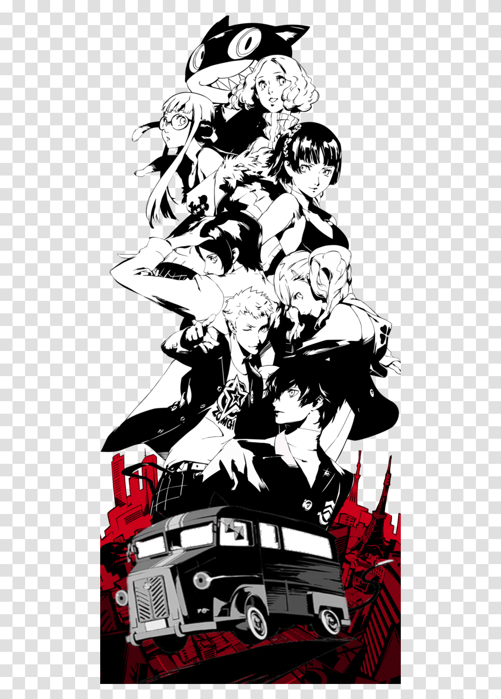 Persona 5 Persona 5 Characters, Comics, Book, Manga, Poster Transparent Png