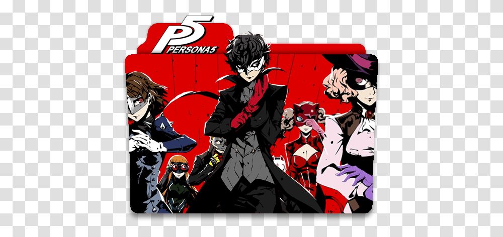 Persona 5 Sony Playstation 4 Ps4 Rpg Persona 5 The Animation Icon, Poster, Advertisement, Human, Comics Transparent Png
