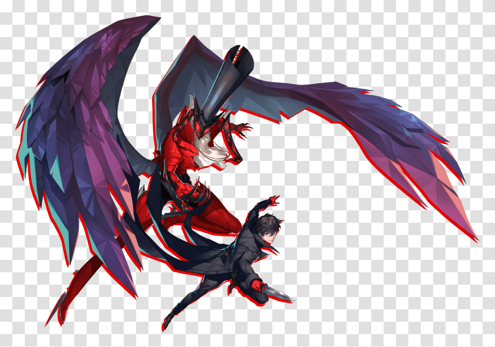 Persona 5 Strikers Joker, Dragon Transparent Png