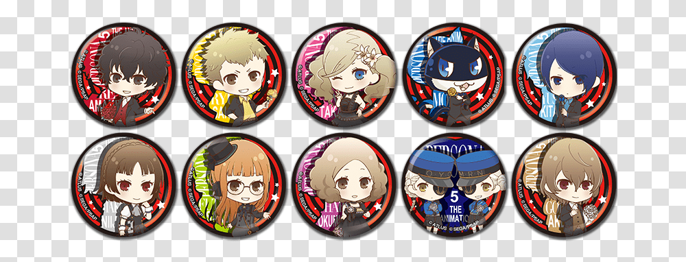 Persona 5 The Animation Caf May 26 July 16 2018 Circle, Label, Text, Clock Tower, Sticker Transparent Png