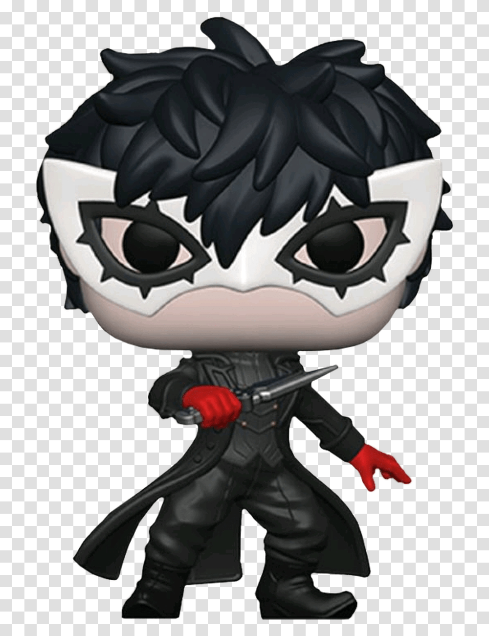 Persona 5 The Joker Pop Vinyl Figure Joker Funko Pop Persona 5, Toy, Figurine, Helmet, Clothing Transparent Png