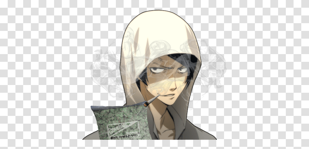 Persona 5 Yusuke Portrait, Helmet, Clothing, Apparel, Smoke Transparent Png