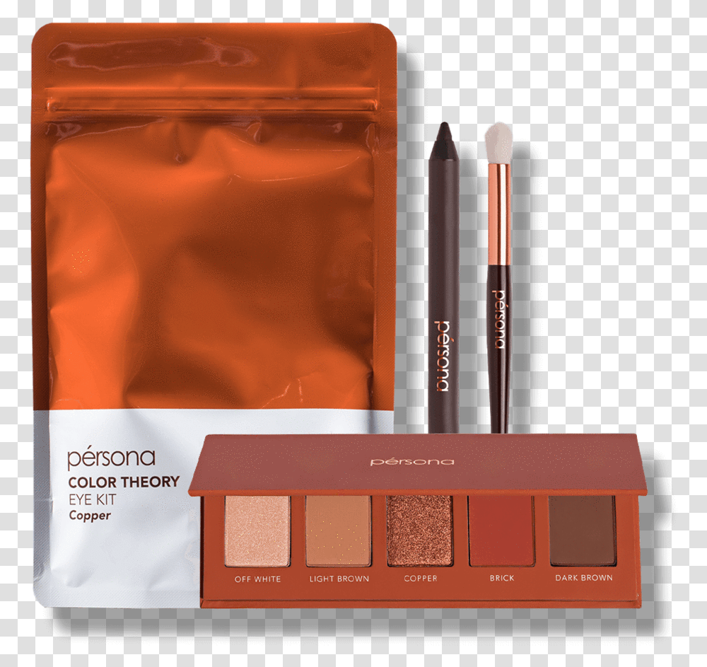 Persona Cosmetics Color Theory Eye Kit, Poster, Advertisement, Brush Transparent Png