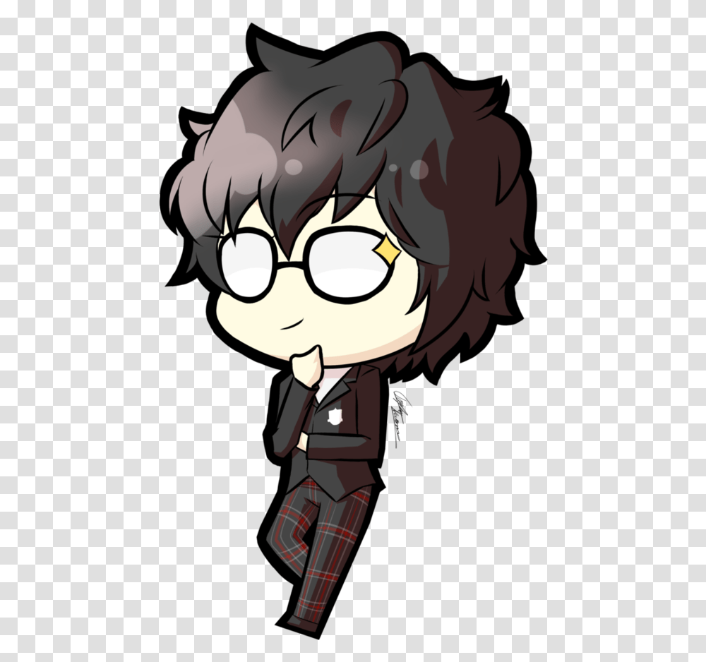 Persona Drawing Joker Joker Persona 5 Drawing Easy, Clothing, Apparel, Tartan, Plaid Transparent Png