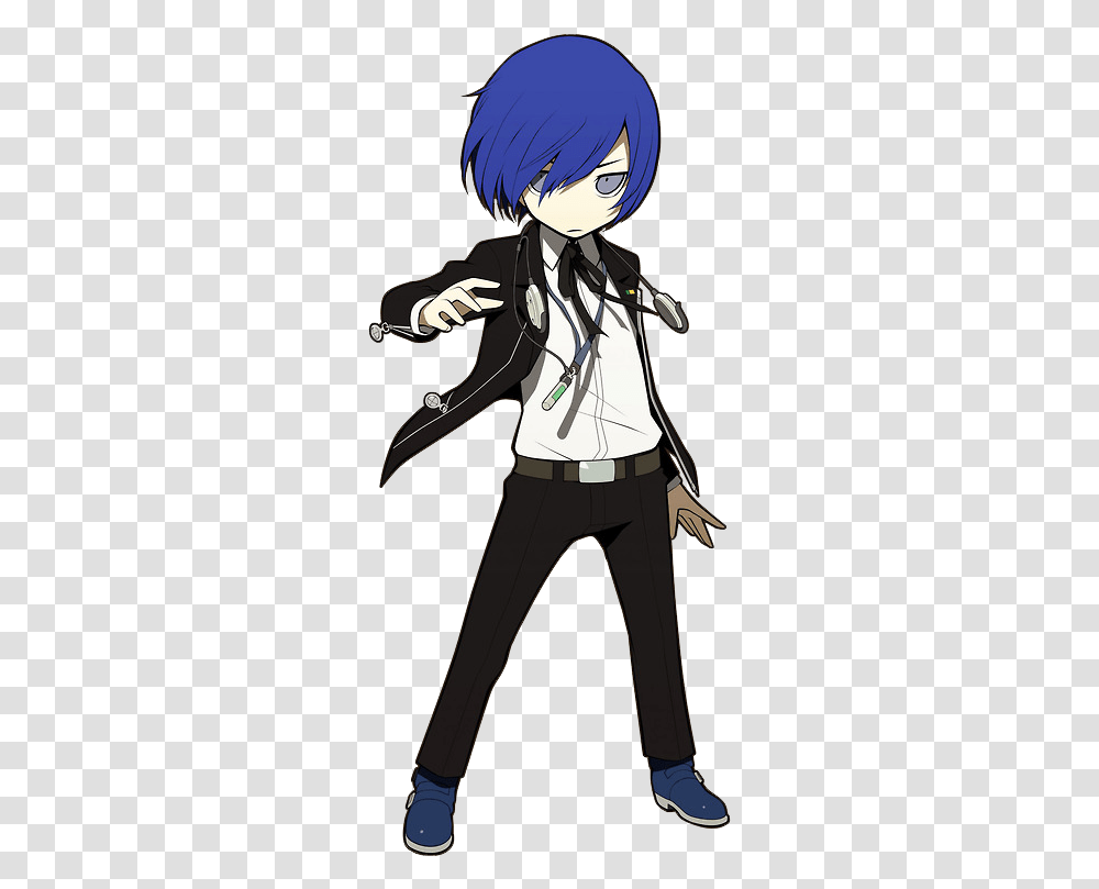 Persona Q & Free Qpng Images 59959 Persona Q Character Art, Human, Comics, Book, Manga Transparent Png