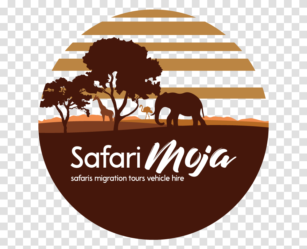 Personable Colorful Logo Design For Safari Moja Under The Graphic Design, Vegetation, Plant, Poster, Advertisement Transparent Png