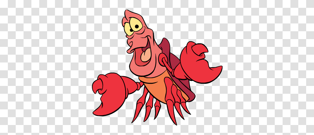 Personagens Pequena Sereia, Crawdad, Seafood, Sea Life, Animal Transparent Png