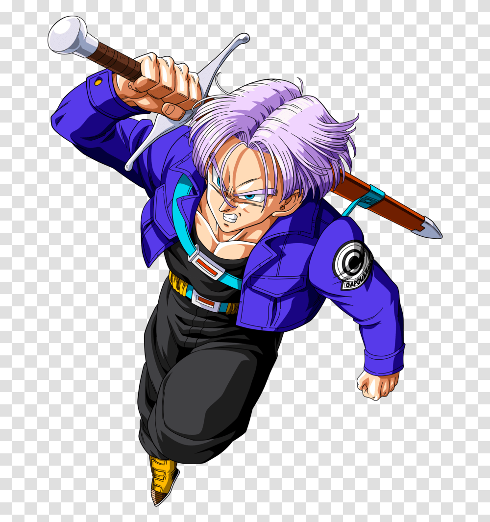 Personajes Dragon Ball Clipart Dragon Ball Z Trunks, Manga, Comics, Book, Human Transparent Png