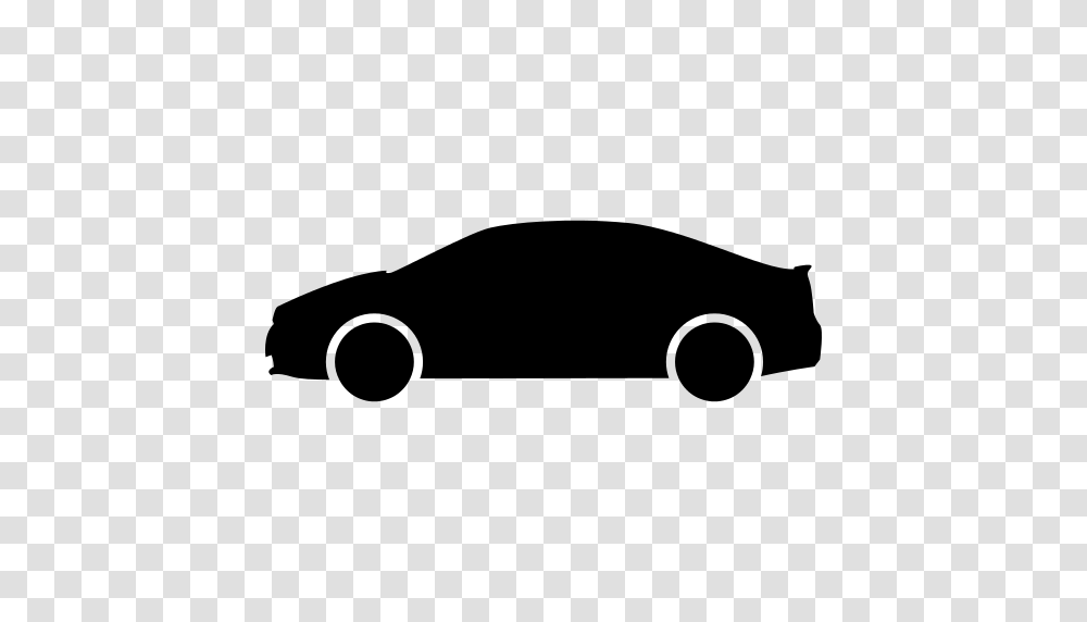 Personal Car Side View Silhouette Icon, Gray, World Of Warcraft Transparent Png