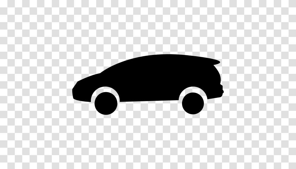 Personal Car Side View Silhouette Icon, Gray, World Of Warcraft Transparent Png