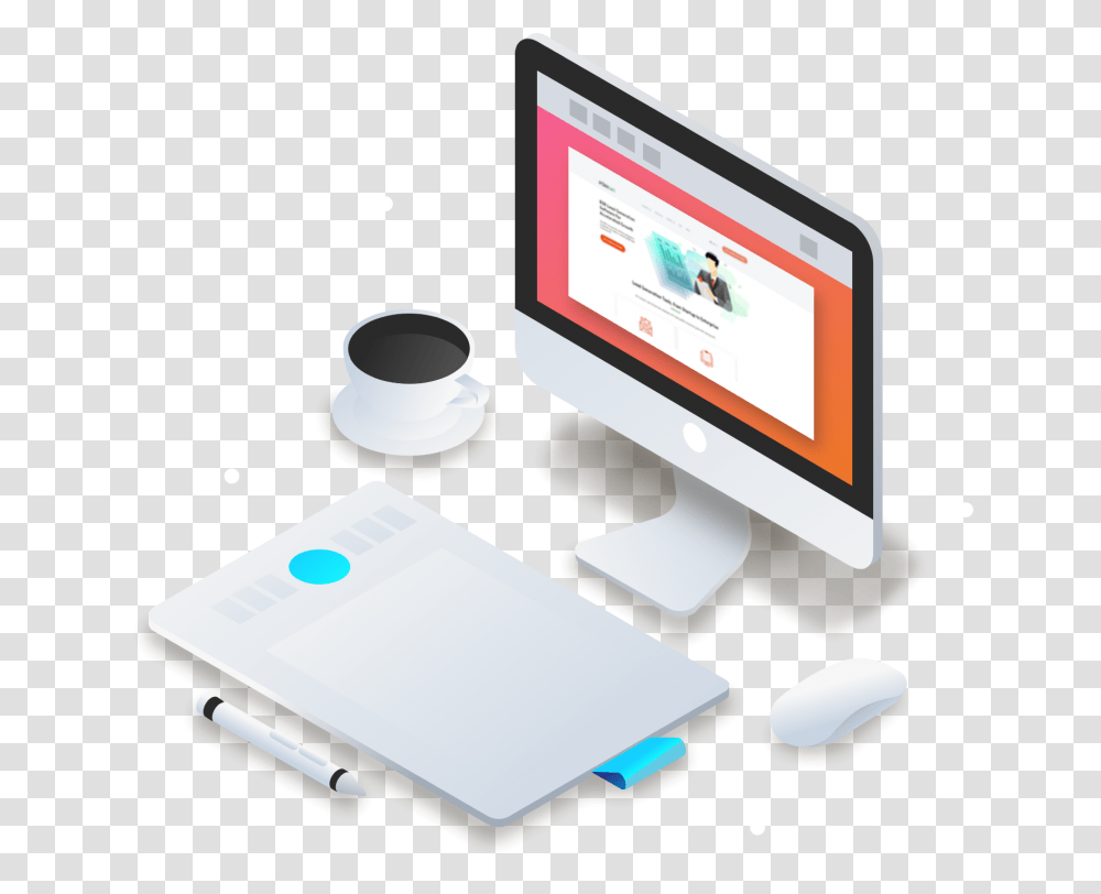 Personal Computer, Pc, Electronics, Desktop, Monitor Transparent Png