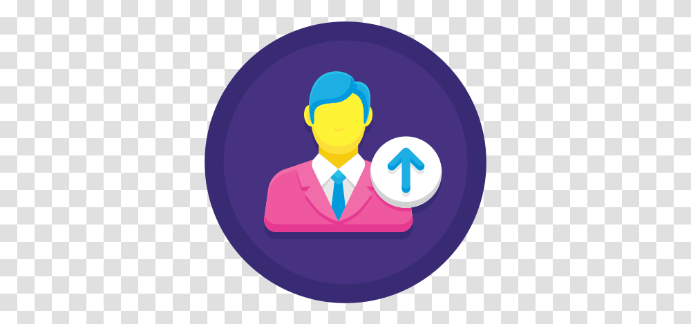 Personal Development Icon Free Pik Worker, Text, Tie, Sphere, Clothing Transparent Png