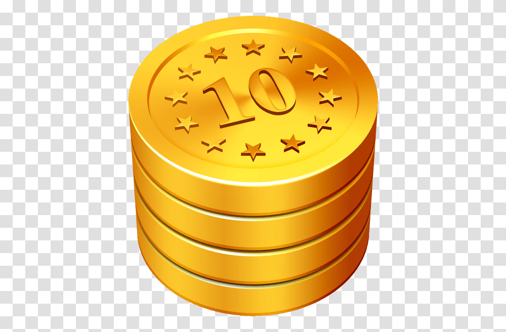 Personal Finance Software And Money Solid, Coin, Gold, Clock Tower, Architecture Transparent Png