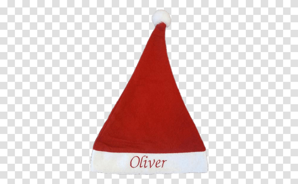 Personalised Embroidered Christmas Red & White Xmas Hat Penwith Heritage Coast, Clothing, Apparel, Cone Transparent Png