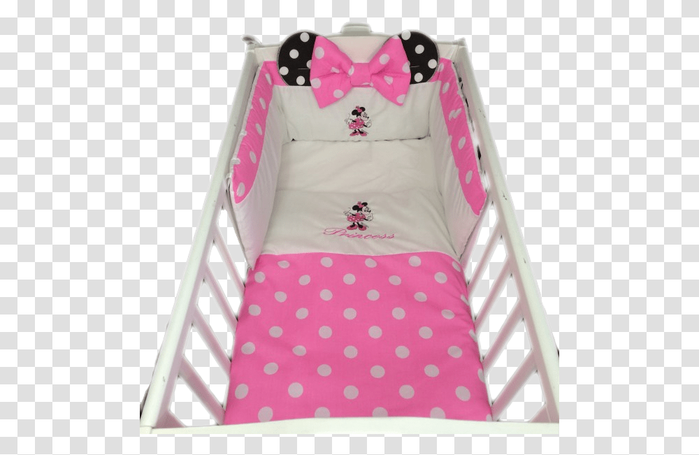 Personalised Girls Cot Crib Set Crib Bedding For Girls Personalised, Furniture, Cradle Transparent Png