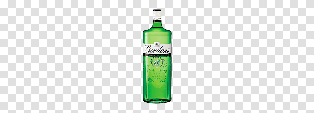 Personalised Gordons London Dry Gin Litre Engraved Bottle, Liquor, Alcohol, Beverage, Drink Transparent Png