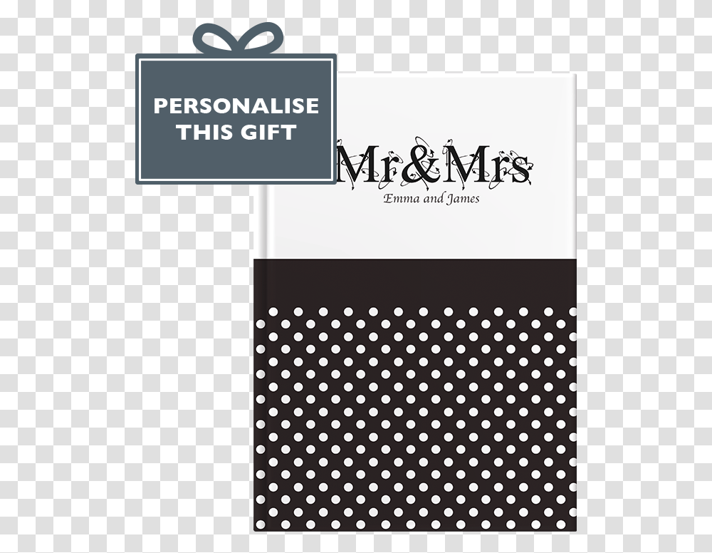 Personalised Mr Amp Mrs Polka Dot, Texture, Paper Transparent Png