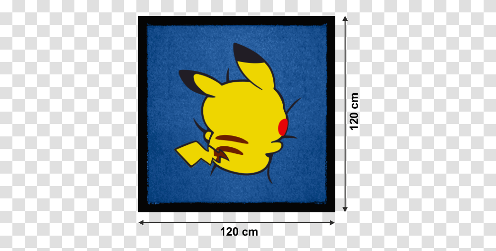 Personalised Printed Doormat 120 X Cm With Printing Pikachu Centimetre, Art, Fire, Bird, Animal Transparent Png