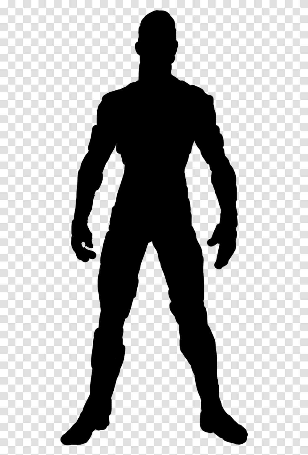 Personality Silhouette Naked Man Silhouette, Gray, World Of Warcraft Transparent Png