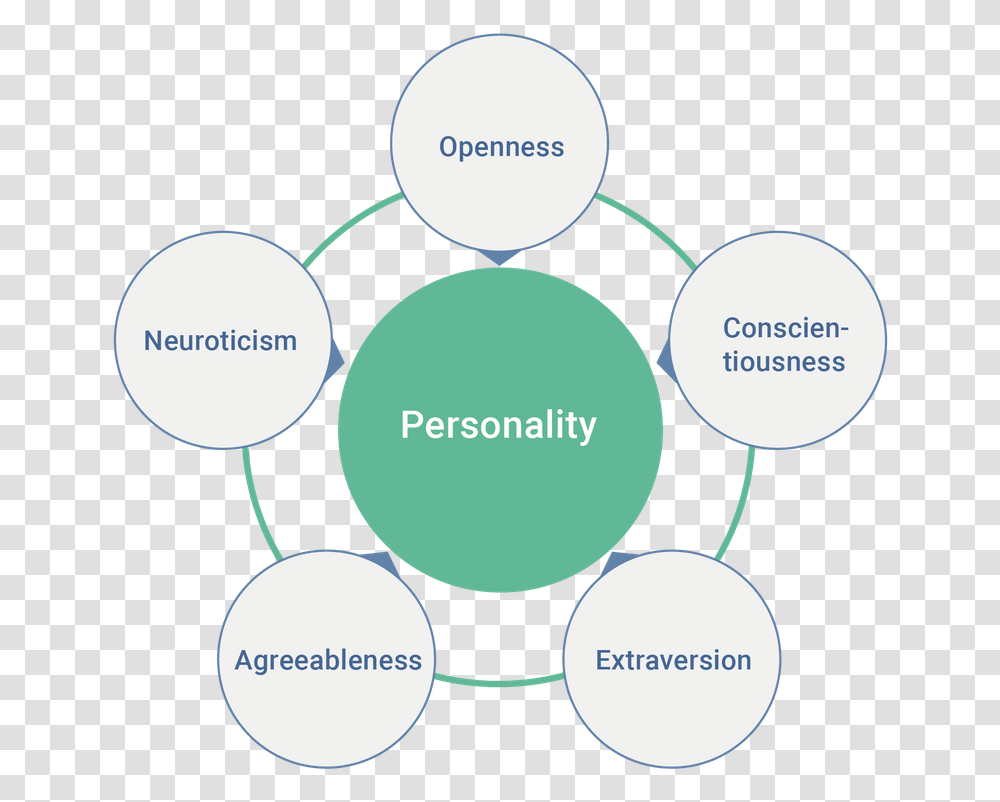 Personality Traits 5 Pillars Of Personality, Diagram, Plot, Plan, Network Transparent Png