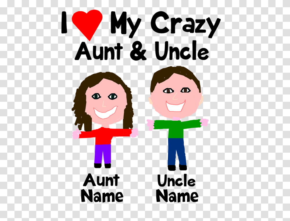 Personalize Crazy Aunt Uncle Bib, Hand, Elf Transparent Png