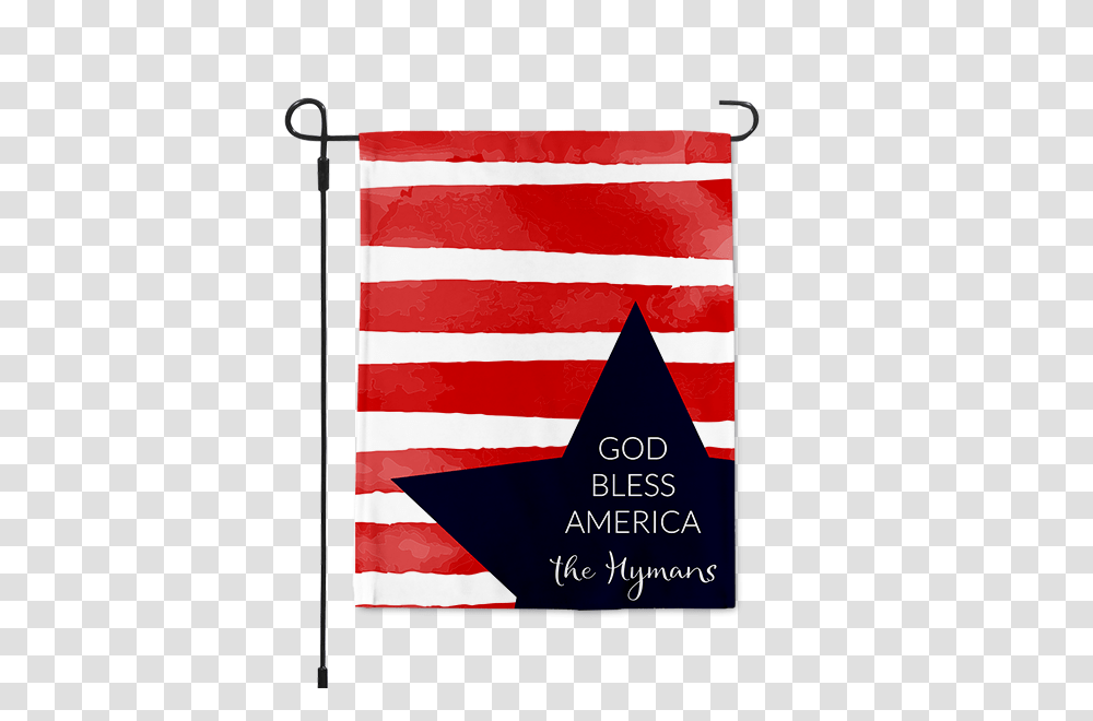 Personalized Abstract Patriotic Garden Flagtitle Flag, American Flag Transparent Png