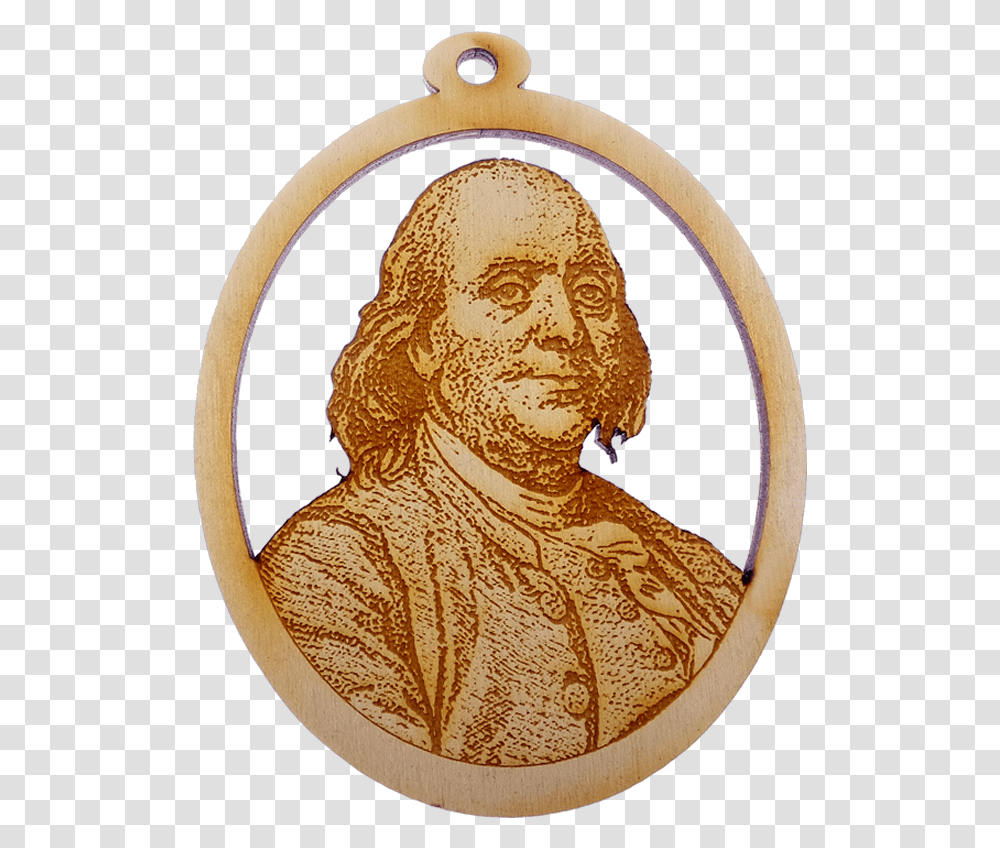 Personalized Benjamin Franklin Ornament Locket, Snowman, Outdoors Transparent Png