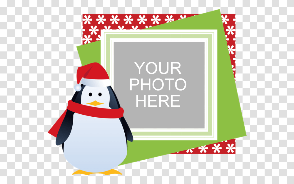 Personalized Christmas Banner Penguin Christmas Clip Art, Snowman, Winter, Nature, Bird Transparent Png