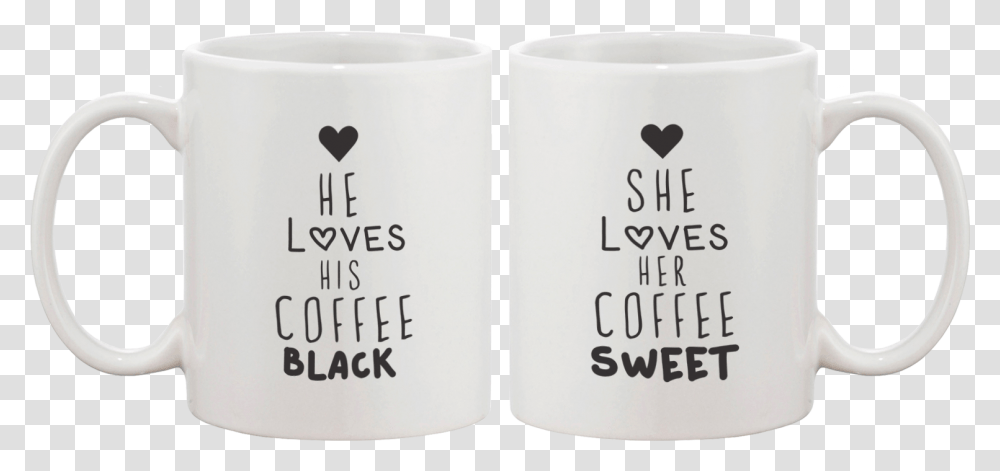 Personalized Cups For Couples, Coffee Cup, Milk, Beverage, Drink Transparent Png