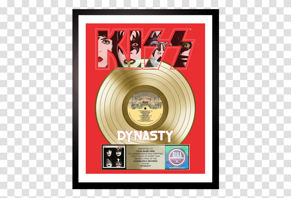 Personalized Dynasty Gold Record Award Wire, Advertisement, Poster, Flyer, Paper Transparent Png