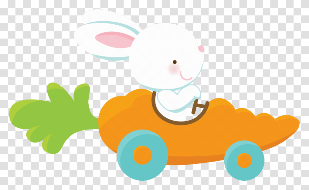 Personalized Easter Bunny Car Bib Clipart Download Easter, Sweets, Food, Animal, Plush Transparent Png