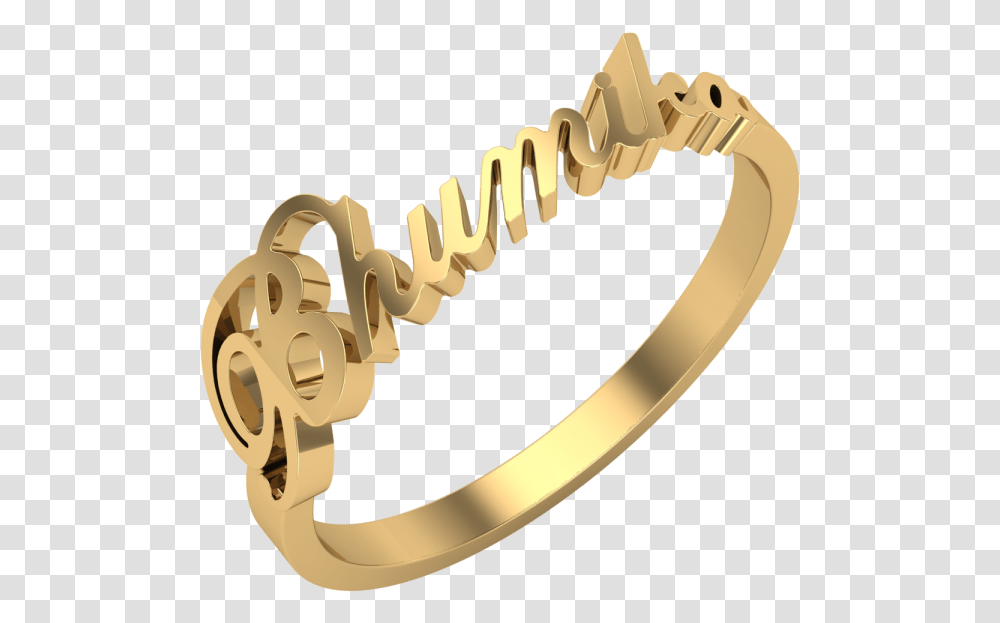 Personalized Gold Rings With Names, Jewelry, Accessories, Accessory, Bracelet Transparent Png