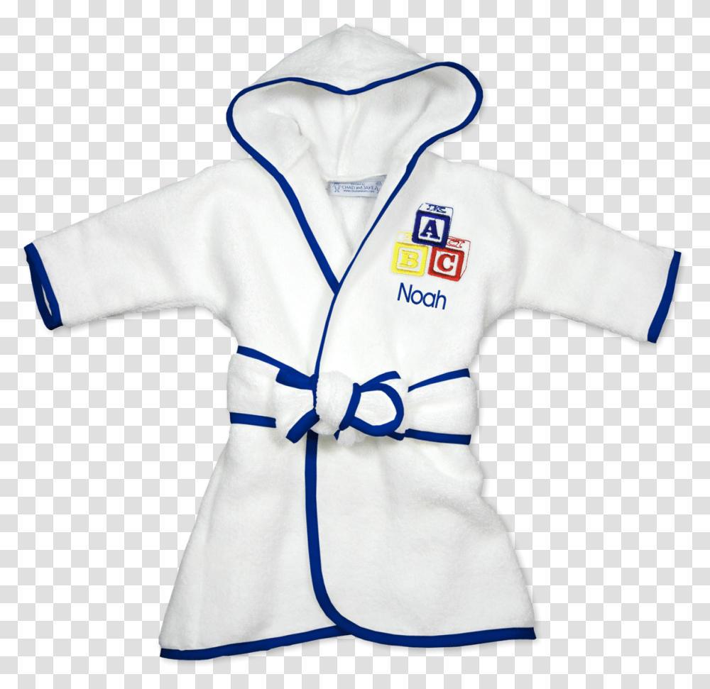 Personalized Infant Robe With Abc Blocks Primary Infant, Apparel, Fashion, Human Transparent Png