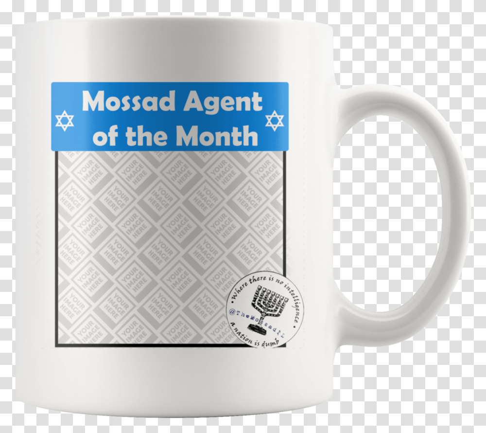 Personalized Mossad Agent Of The Month 11 Oz Mug Busuu, Coffee Cup, Stein, Jug, Soil Transparent Png