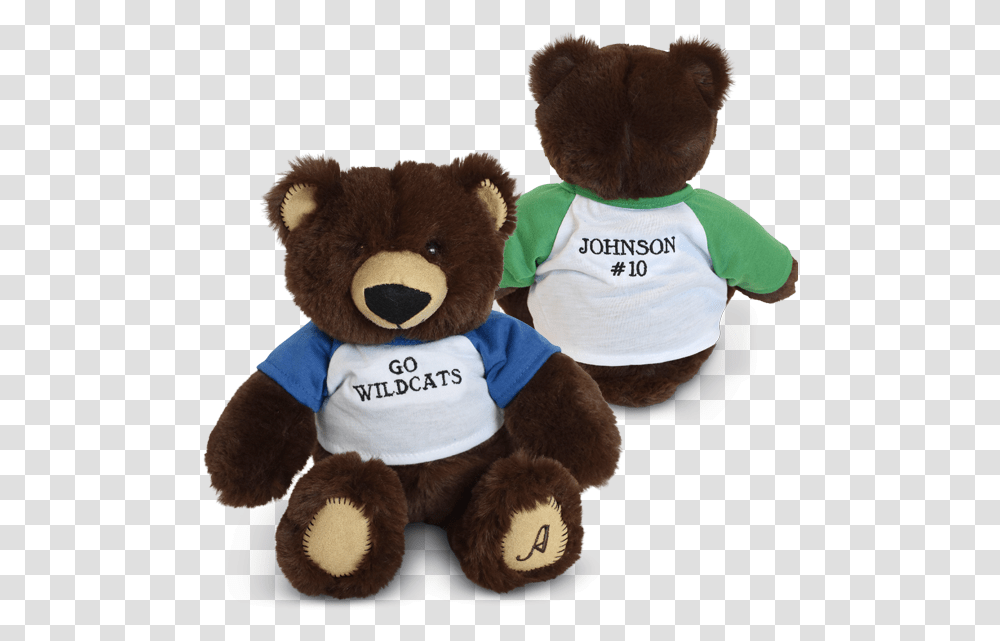 Personalized Team Bears Teddy Bear, Toy, Plush Transparent Png