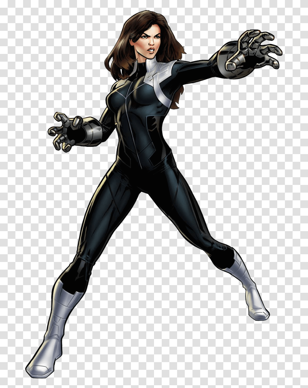 Personally Recruited By Nick Fury Daisy Johnson Codename Marvel Avengers Alliance Quake, Ninja, People, Wasp, Animal Transparent Png