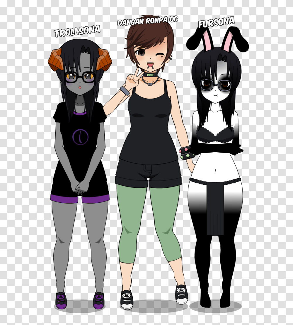 Personas And Fan Character, Shoe, Manga, Comics Transparent Png