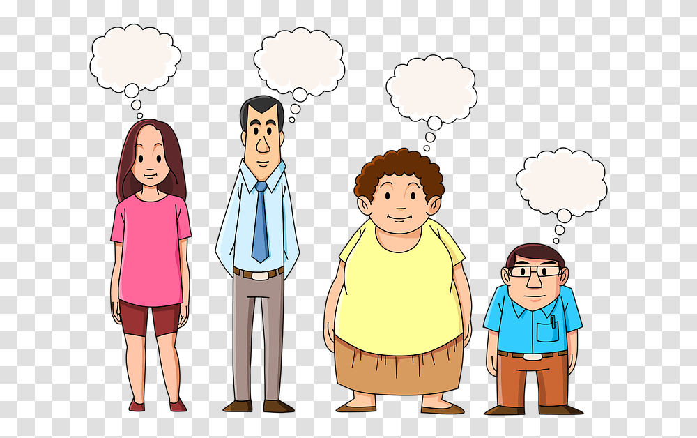 Personas Formas Imagen Gratis En Pixabay Sizes Of People, Human, Family Transparent Png
