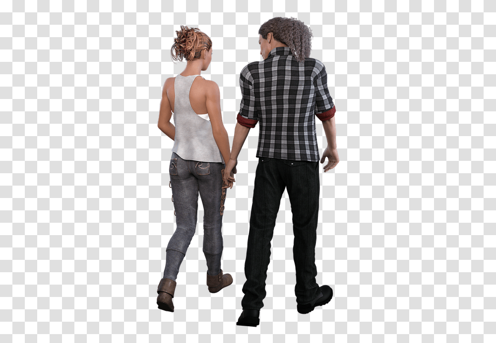 Persone In Images Personas En Gratis, Clothing, Pants, Hand, Dating Transparent Png