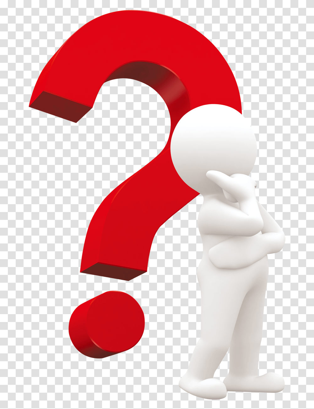 Personnage Mystre Question Mark People Thinking, Number, Label Transparent Png