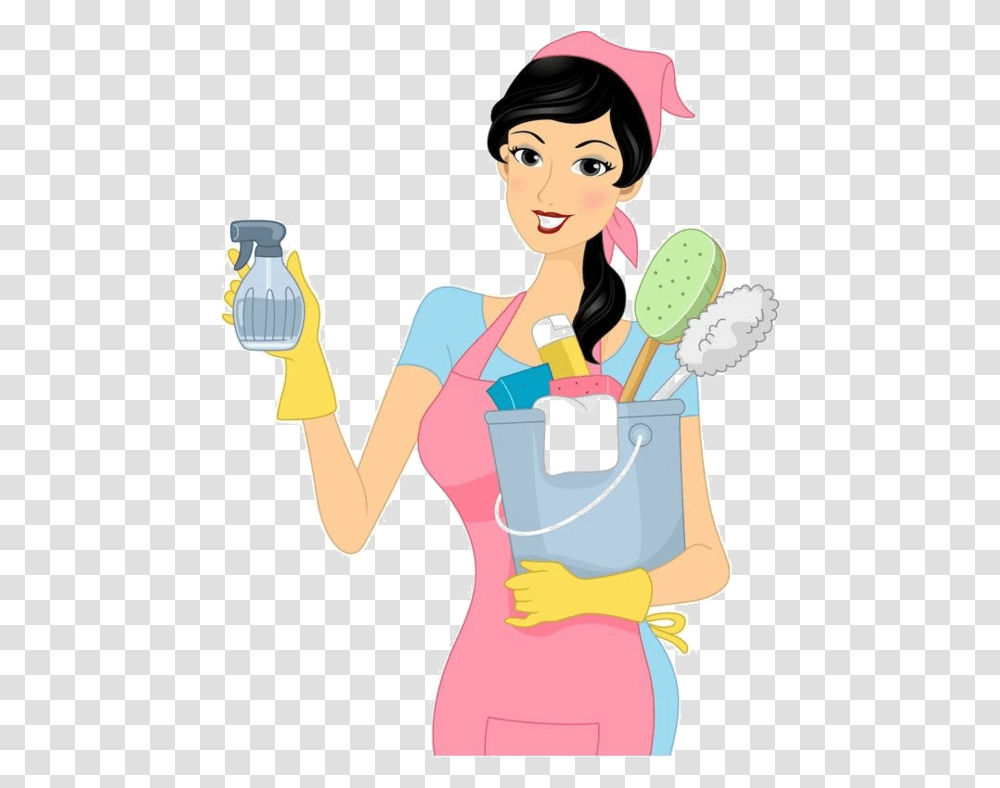 Personnages Illustration Individu Personne Gens House Cleaning, Human, Performer Transparent Png