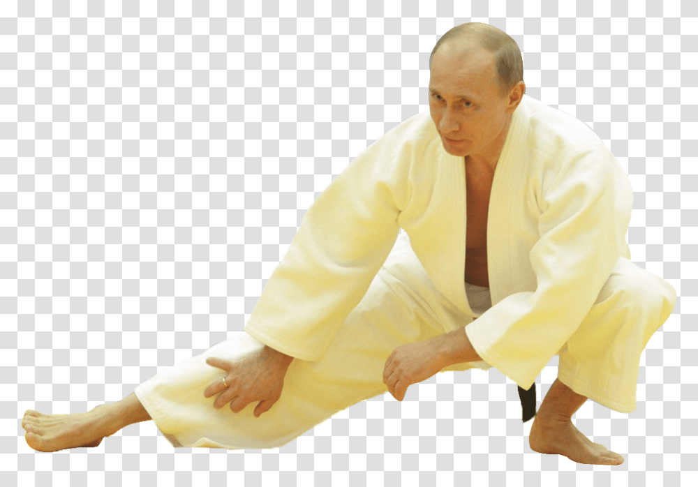 Personvladimir Putin In Judo Attire Vladimir Putin Karate, Martial Arts, Sport, Human, Sports Transparent Png