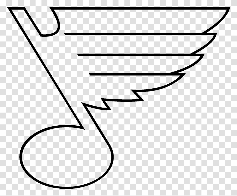 Perspective St Louis Cardinals St Louis Blues Note Outline, Gray, World Of Warcraft, Halo Transparent Png
