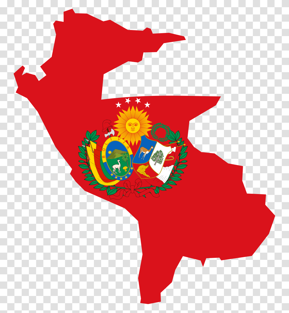 Peru Clipart Peru Map And Flag, Star Symbol, Person, Human Transparent Png