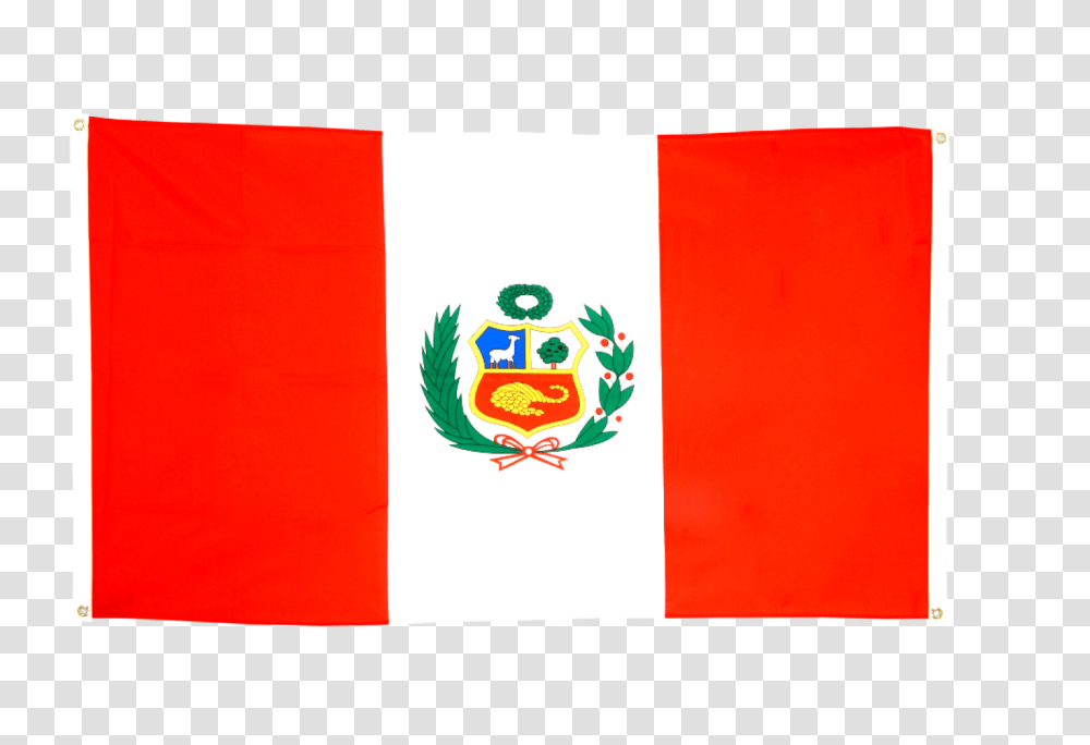 Peru Flag For Balcony, Logo, Trademark, Paper Transparent Png